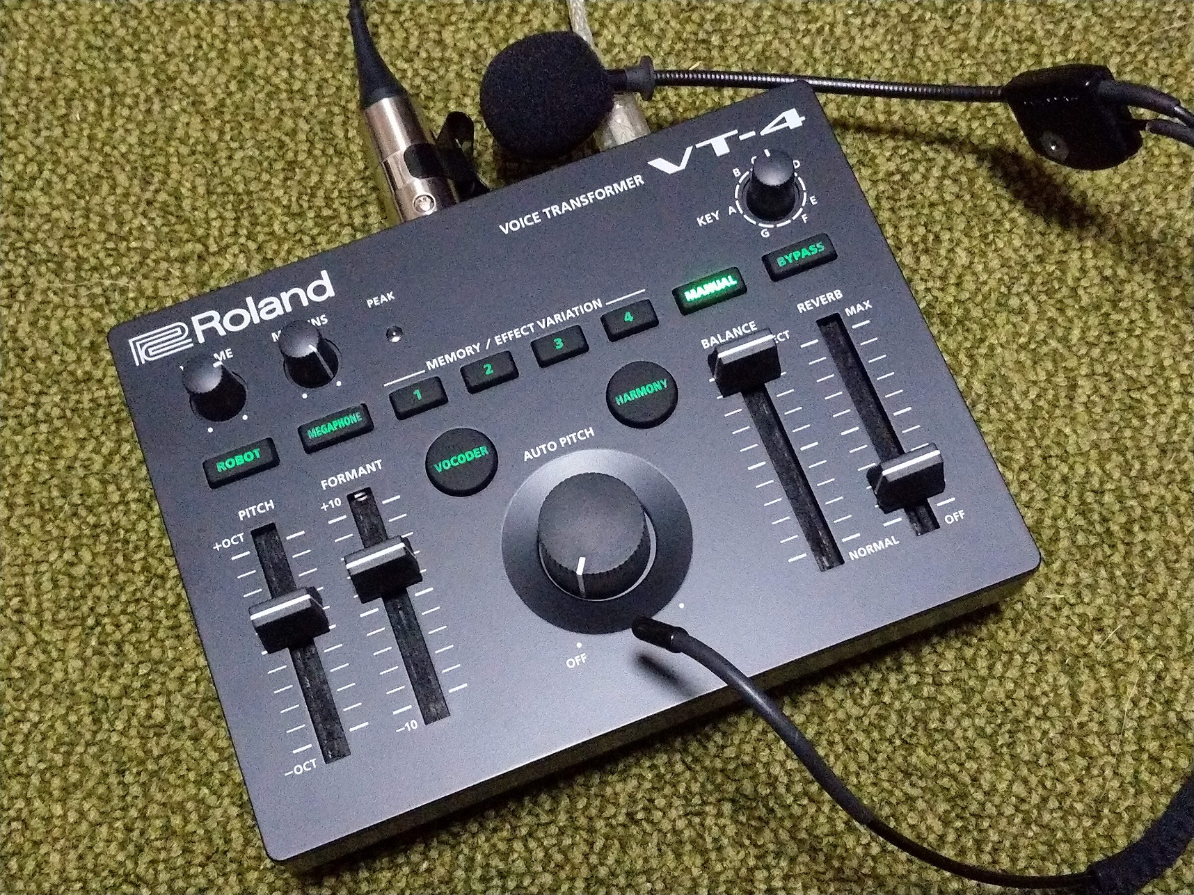 ローランド Roland VT-4 ボイスチェンジャー ボイストランスフォーマ